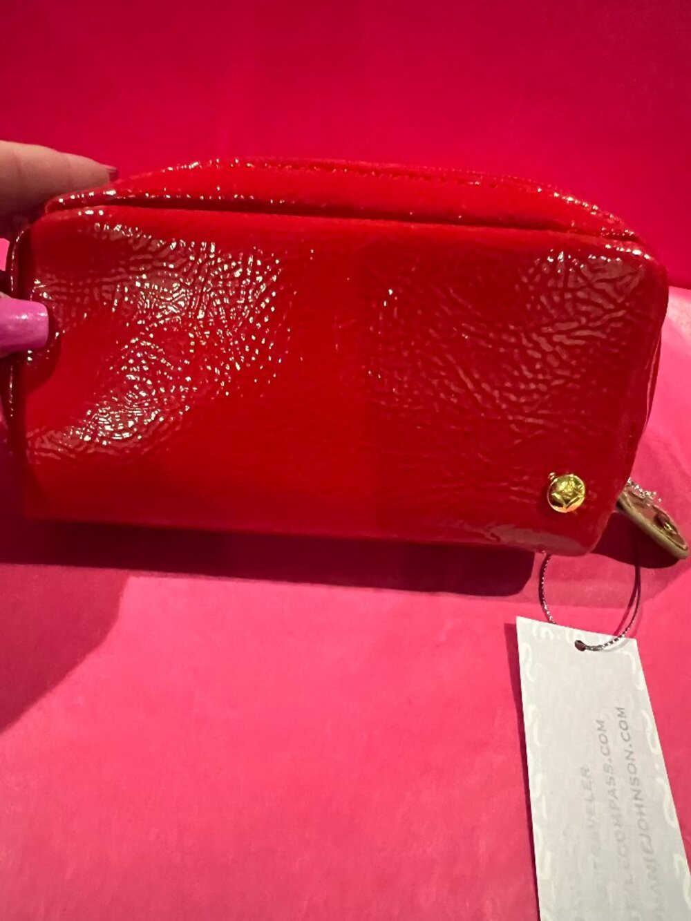 NWT Stephanie Johnson Malibu Mini Pouch Cosmetic Case (Multiple Colors)